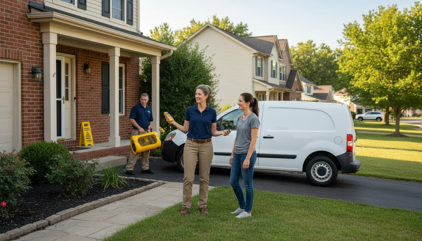 Water restoration image for Home Water Damage Repair in What Cheer, IA